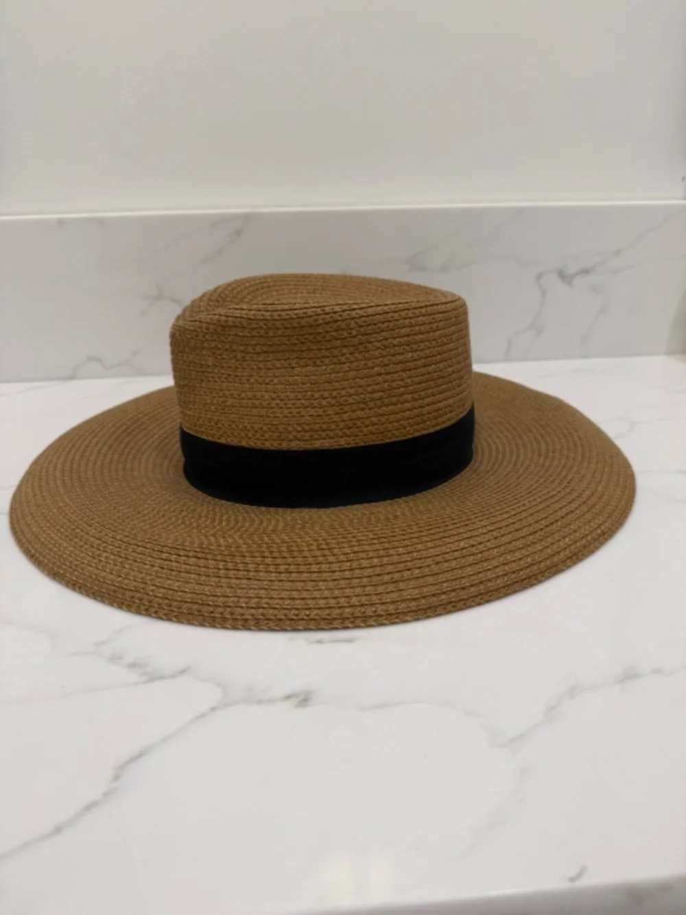 Eric Javits Daphne Fedora - NWT (One Size), Color Natural Black - Picture 2 of 4
